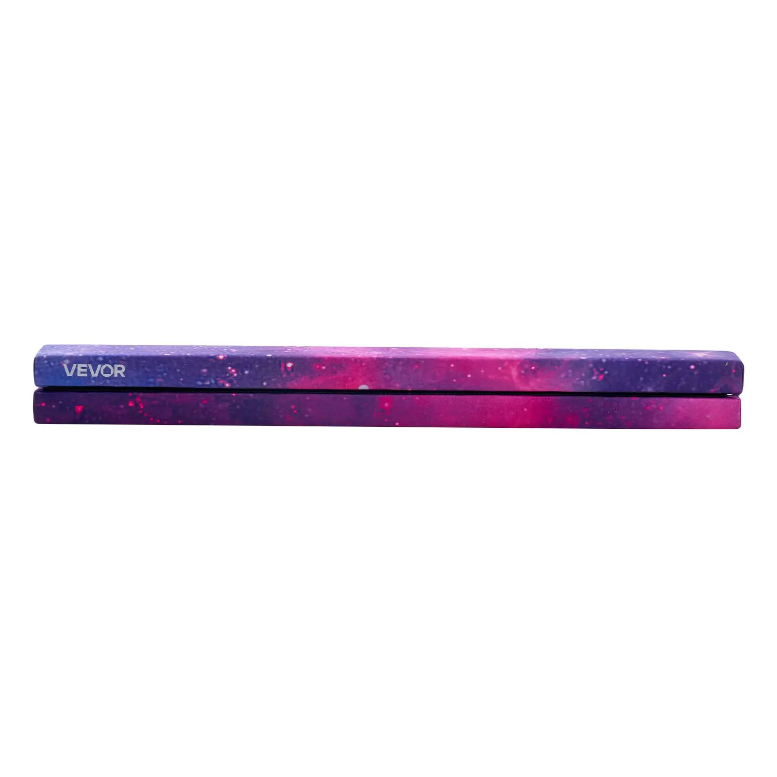 VEVOR 8FT Folding Balance Beam for Kids, 300LBS Stable Support Gymnastics Floor Beam with Non-Slip Mat, Wood-Core Gymnastics Training Equipment with Anti-Slip Bottom & Carry Bag for Home Gym, Galaxy - Image 8